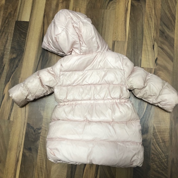 Pink puffer coat - Picture 3 of 6